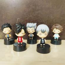 Haikyuu anime figures set(5pcs a set)(OPP bag)