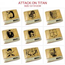 Attack on Titan anime wallet