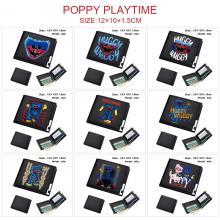 Poppy Playtime game black wallet