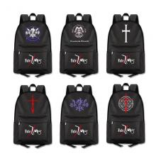 Fate anime backpack bag