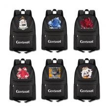 Genshin Impact game backpack bag