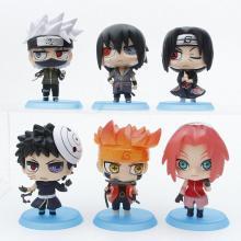 Naruto anime figures set(6pcs a set)(OPP bag)