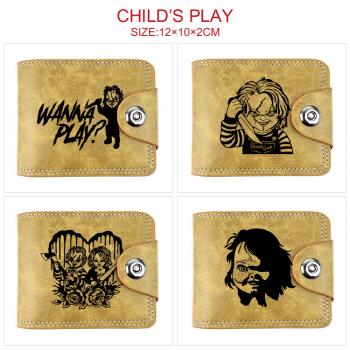 Child's Play Chucky buckle wallet