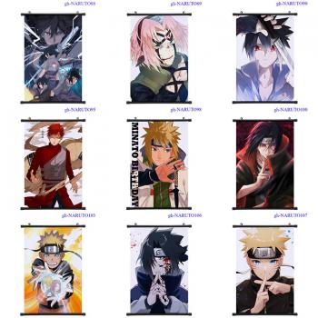 Naruto anime wall scroll wallscrolls