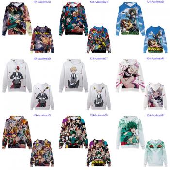 My Hero Academia anime hoodies sweatshirts cloth