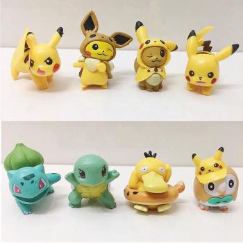 Pokemon anime figures set(8pcs a set)(OPP bag)