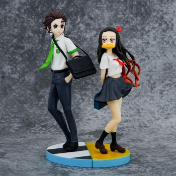 Demon Slayer School Kamado Nezuko Tanjirou anime figure