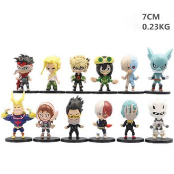 My Hero Academia anime figures set(12pcs a set)(OPP bag)