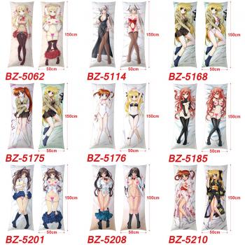 Magical Girl Lyrical Nanoha anime two-sided long pillow adult body pillow 50*150CM