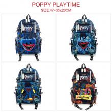 Poppy Playtime game USB camouflage backpack school...