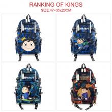 Ranking of Kings anime USB camouflage backpack sch...