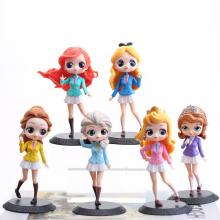 The Princess anime figures set(6pcs a set)(OPP bag...