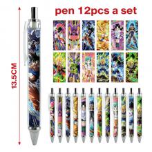 Dragon Ball anime ballpoint pen ball pens(12pcs a ...