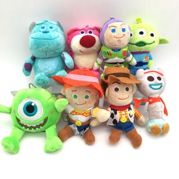 5inches Toy Story anime plush dolls set(8pcs a set)