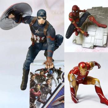 Iron Man Sipder Man Captain America movie figure