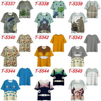Totoro anime short sleeve t-shirt