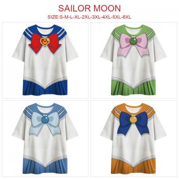 Sailor Moon anime short sleeve t-shirt