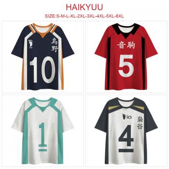 Haikyuu anime short sleeve t-shirt