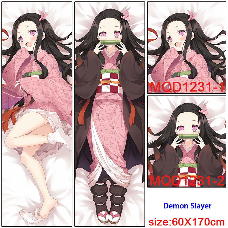 Demon Slayer anime two-sided long pillow adult body pillow 60*170CM_Demon  Slayer_Anime Toys_Banacool anime product wholesale,anime manga,anime online  shop phone mall