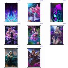 League of Legends game wall scroll wallscroll