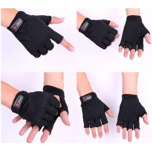 A pair of half-finger non-slip sports riding glove...