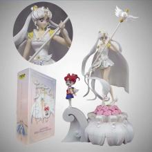 Sailor Moon ChibiChibi and Sailor Cosmos anime figure