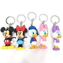 Mickey Mouse anime figure doll key chain