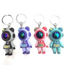 Play Bear anime figure doll key chain