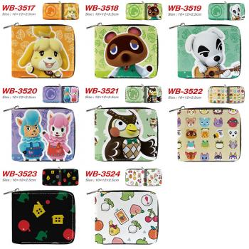 Animal Crossing game zipper wallet purse