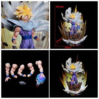 Dragon Ball Son Gohan A anime figure(can lighting)