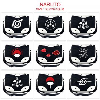 Naruto waterproof nylon satchel shoulder bag