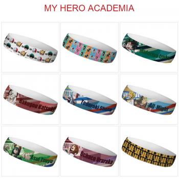 My Hero Academia sports headbands headwrap sweatband