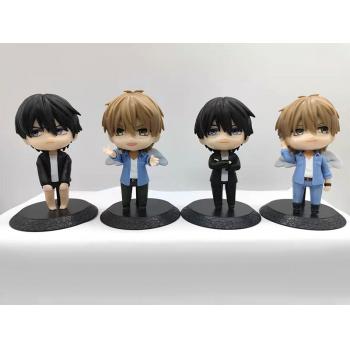 Dakaretai Otoko anime figures set(4pcs a set)(OPP bag)