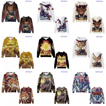 Yu Gi Oh anime hoodies sweatshirts cloth