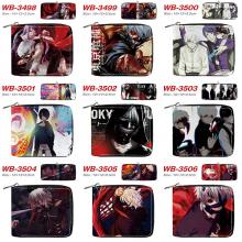 Tokyo ghoul anime zipper wallet purse