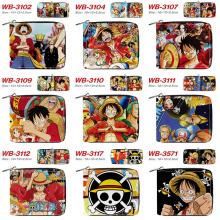 One Piece anime zipper wallet purse