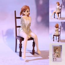 Toaru Kagaku no Railgun Misaka Mikoto chair figure