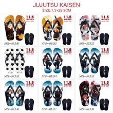 Jujutsu Kaisen anime flip flops shoes slippers a p...