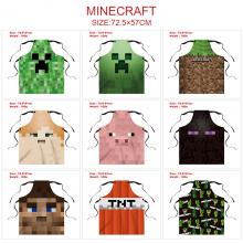 Minecraft game apron pinny