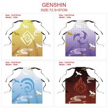 Genshin Impact game apron pinny
