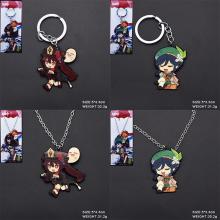 Genshin Impact game key chain/necklace