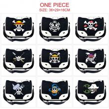 One Piece waterproof nylon satchel shoulder bag