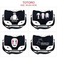 Totoro waterproof nylon satchel shoulder bag
