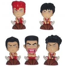 Slam Dunk anime figures set(5pcs a set)(OPP bag)