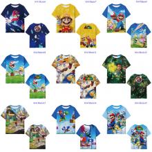 Super Mario anime micro fiber t-shirt t shirt