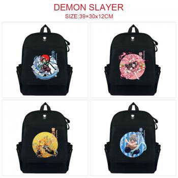 Demon Slayer anime canvas backpack bag