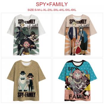 SPY FAMILY anime short sleeve t-shirt