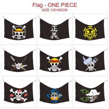 One Piece anime flags