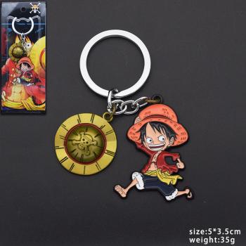 One Piece anime key chain/necklace