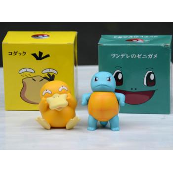 Pokemon Squirtle Psyduck anime figure